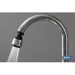 GRIFO BORBOTEADOR 2 FUNC.CON FILTRO AIREADOR AHORRO AGUA Ø38mm