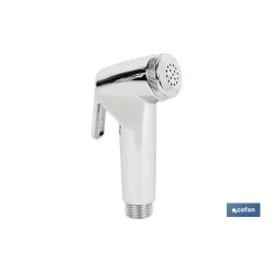 KIT GRIFO DE DUCHA CROMADO CON PULSADOR+COLGADOR+FLEXO