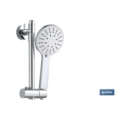 COLUMNA DUCHA 5 FUNCIONES GRIFO TERMOSTÁTICO 80-115