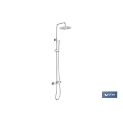 COLUMNA DUCHA CON GRIFO MONOMANDO 80- 1.40