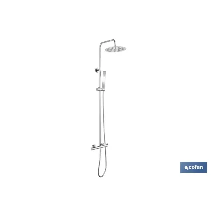 COLUMNA DUCHA CON GRIFO MONOMANDO 80- 1.40