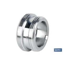 REDUCTOR/AMPLIADOR LATÓN ROSCA MACHO 22-24 MM