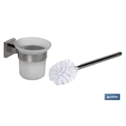 ESCOBILLERO INODORO GAMA MARVAO INOX 304 BRILLO