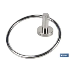 TOALLERO CIRCULAR GAMA LAGOA INOX 304  BRILLO