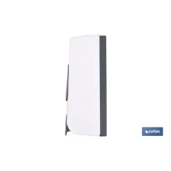 DOSIFICADOR DE JABÓN DE ABS 600 ML COLOR BLANCO