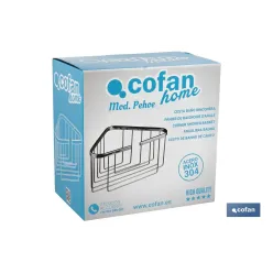 CESTA BAÑO RINCONERA ACERO INOXIDABLE 304