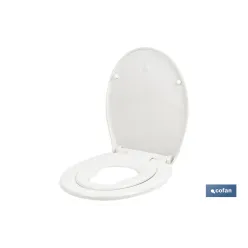TAPA WC  FORMA OVAL CON ASIENTO PARA NIÑOS  44.7 x 37.1 CM