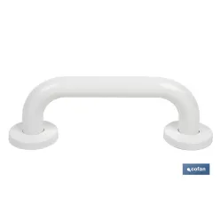 BARRA DE APOYO RECTA BLANCA (25 X 2.5 CM)