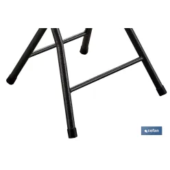 TABURETE PLEGABLE BLANCO 33x30x46cm