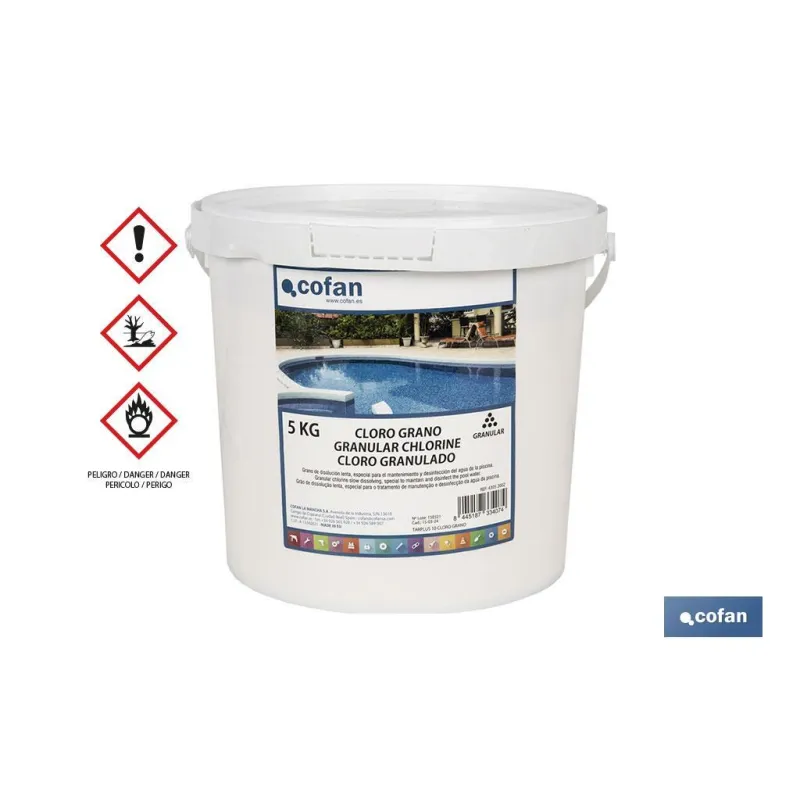 CLORO GRANO 5 KG COFAN