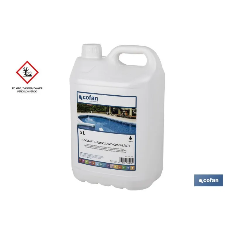 FLOCULANTE LIQUIDO 5L COFAN