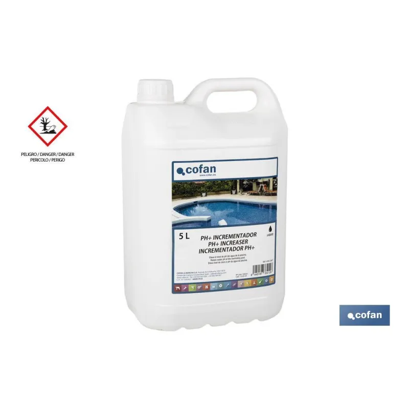 INCREMENTADOR PH LIQUIDO 5 L COFAN