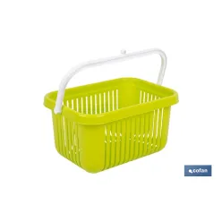 CESTA PARA PINZAS VERDE LIMA 27 X 21 X 14 CM