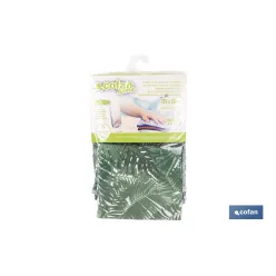 FUNDA ACOLCHADA PARA TABLA DE PLANCHAR 135 x 53 CM RAMAS VERDES