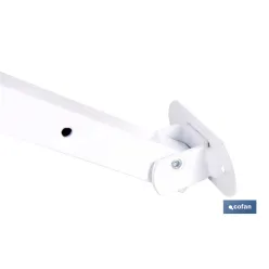 TENDEDERO DE PARED ABATIBLE JUEGO DE DOS SOPORTES LARGO 50,5 CM