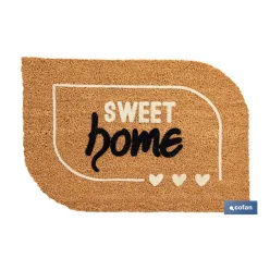 FELPUDO INTERIOR COCO FLOQUEADO 40X60X1,50 CM (SWEET HOME)