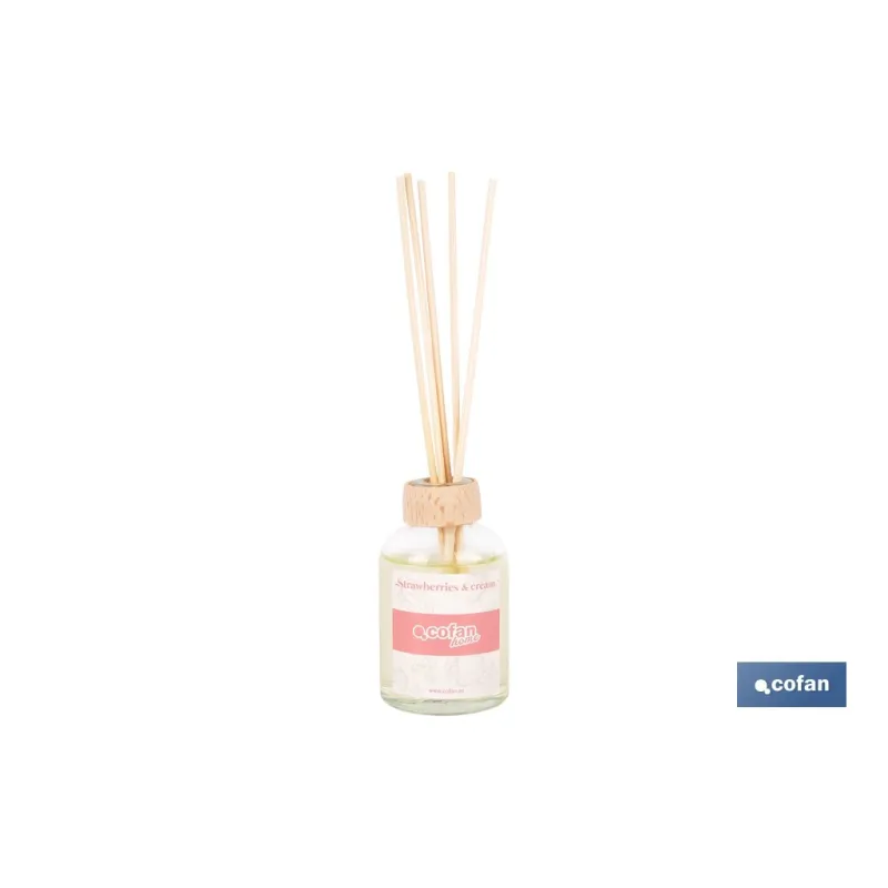 AMBIENTADOR DE VARILLAS STRAWBERRIES AND CREAM 50 ML