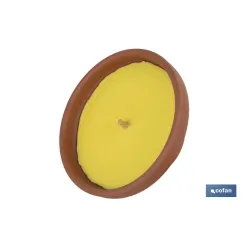 VELA AROMÁTICA DE CITRONELA RECIPIENTE TERRACOTA 300 G