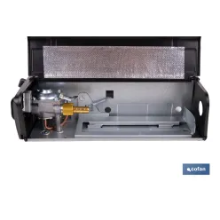 HORNILLO DE GAS PORTÁTIL CON BOQUILLA UNIVERSAL 34 X 28 X 11,5 CM