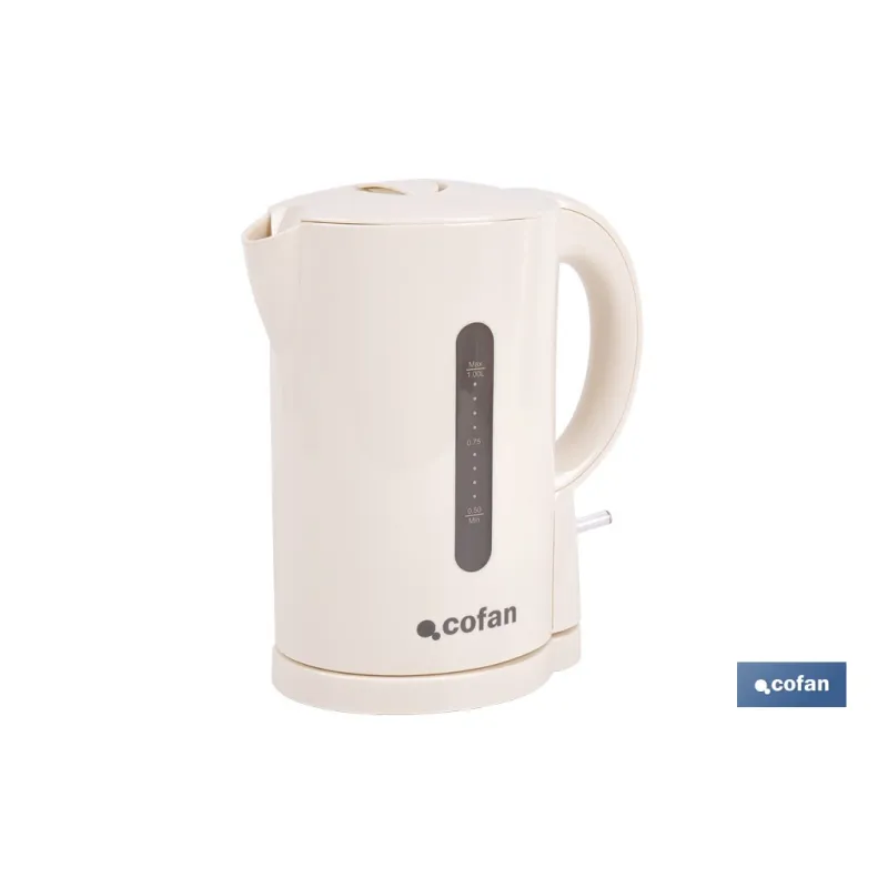 HERVIDOR DE AGUA 1080 W CON CAPACIDAD DE 1 L