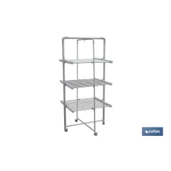 TENDEDERO ELÉCTRICO DE TORRE 300W CABLE 2 M MEDIDAS 73 X 68 X 1,48 M