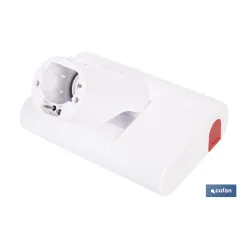 CEPILLO DE ASPIRADORA CON LUZ UV PARA TAPICERÍAS, PELO DE MASCOTAS Y COLCHONES REF. 45053301/02