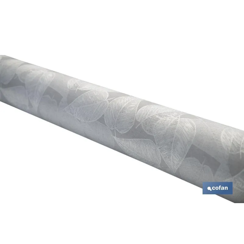 ROLLO DE MANTEL ANTIMANCHAS RESINADO FICUS 60 % ALGODÓN, 40 % POLIÉSTER 1,40 X 20 M
