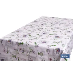 ROLLO DE HULE DISEÑO LAVANDA 1,40 x 25 M