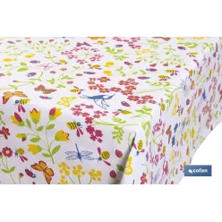 ROLLO DE HULE DISEÑO MARIPOSA 1,40 x 25 M