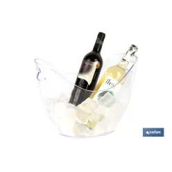 CUBITERA TRANSPARENTE POLIESTIRENO 8 L