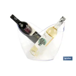 CUBITERA TRANSPARENTE POLIESTIRENO 8 L