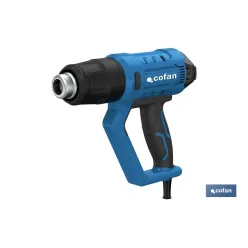 PISTOLA DE AIRE CALIENTE CON LCD DIGITAL DISPLAY 2000 W