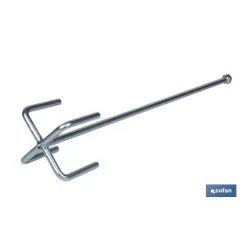 VARILLA MEZCLADORA YESO Ø120 600 MM M14