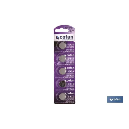 PILA BOTÓN CR1616/3,0V VENTA UNITARIA