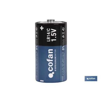 BLISTER 2 PILAS ALCALINA LR14/C