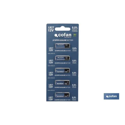 PILA ALCALINA LR27/12V VENTA UNITARIA