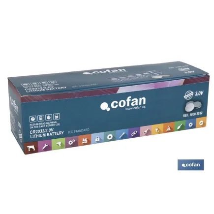 PILA BOTÓN CR2032/3,0V