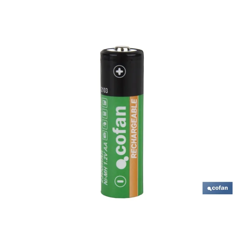 BLISTER 4 PILAS RECARGABLES AA 2300mAh VENTA UNITARIA