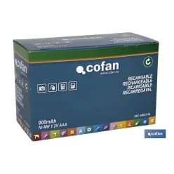 BLISTER 4 PILAS RECARGABLES AAA 900mAh