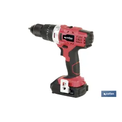 TALADRO PERCUTOR A BATERÍA Li-ion 20 V 1300 RPM 35 Nm