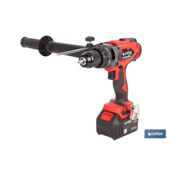 TALADRO PERCUTOR A BATERÍA LI-ION 20 V 2000 RPM 150 NM SIN CARGADOR NI BATERÍA