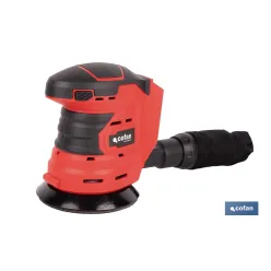 LIJADORA ORBITAL A BATERÍA Li-ion 20 V 125 MM 10000 RPM SIN CARGADOR NI BATERÍA