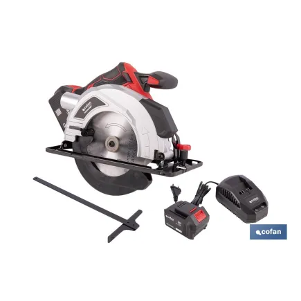 SIERRA CIRCULAR A BATERÍA Li-ion 20 V Ø185 MM