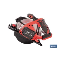 SIERRA CIRCULAR A BATERÍA Li-ion 20 V Ø185 MM SIN CARGADOR NI BATERÍA