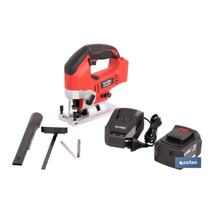 SIERRA DE CALAR A BATERÍA Li-ion 20 V 0-45° 0-3000 RPM