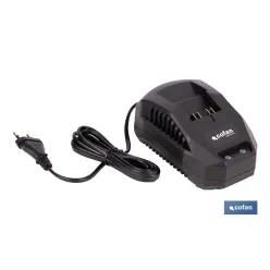 PACK CARGADOR 20 V 2.4 A Y BATERÍA Li-ion 20 V 2.0Ah