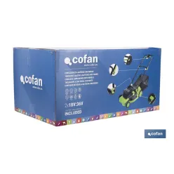 CORTACESPED ELÉCTRICO CON RUEDAS REACONDICIONADO 36V 3200 RPM 5 POSICIONES DE CORTE