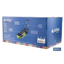 CORTACESPED ELÉCTRICO CON RUEDAS REACONDICIONADO 36V 3200 RPM 5 POSICIONES DE CORTE