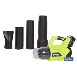 SOPLADORA ELÉCTRICA A BATERÍA LI-ION 20 V 22.500 RPM SIN CARGADOR NI BATERÍA