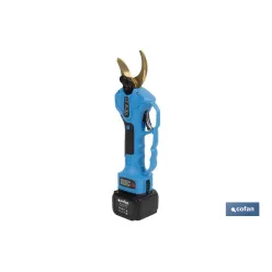 CONJUNTO TIJERAS DE PODAR A BATERÍA + PÉRTIGA EXTENSIBLE 190 CM